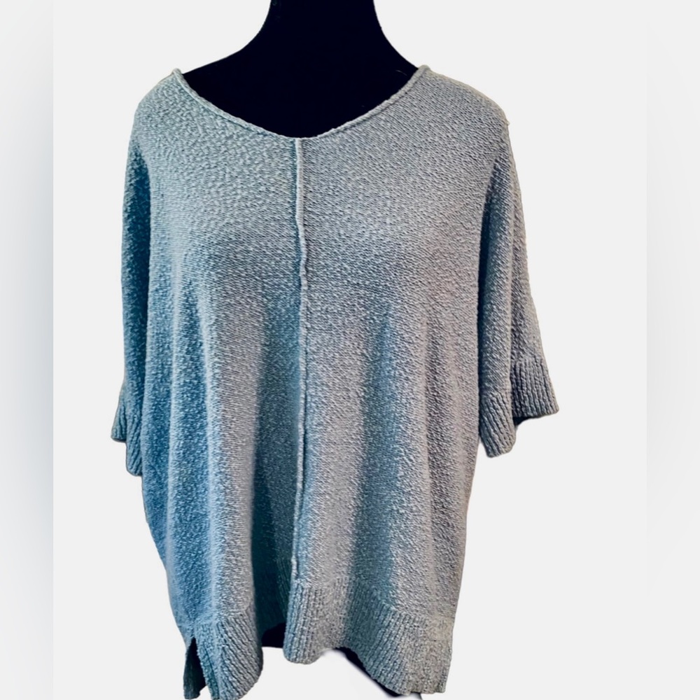 NWT Off the Shoulder/Wide neck Oversized Sweater with 3/4 Sleeves.